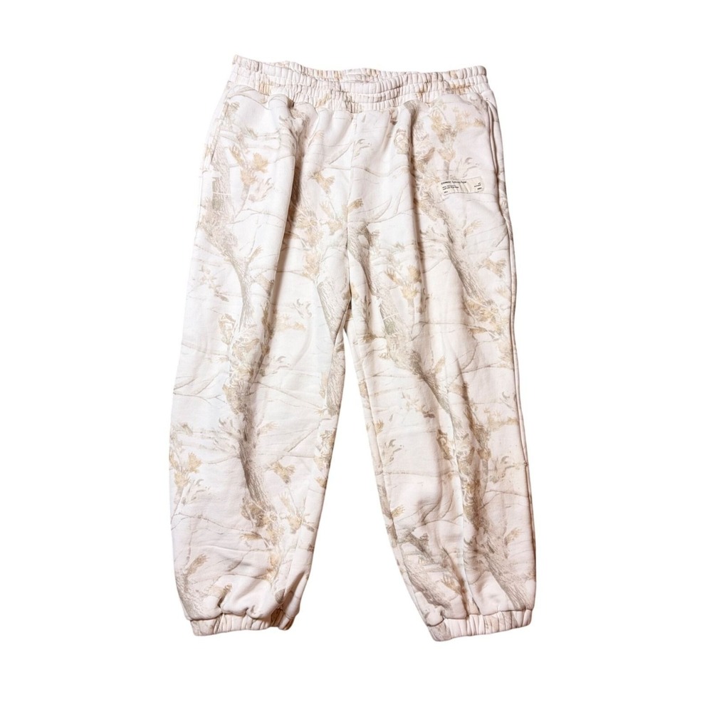 Comfrt Real Tree‎ Camo Sweatpants Unisex 3XL Cream Tan